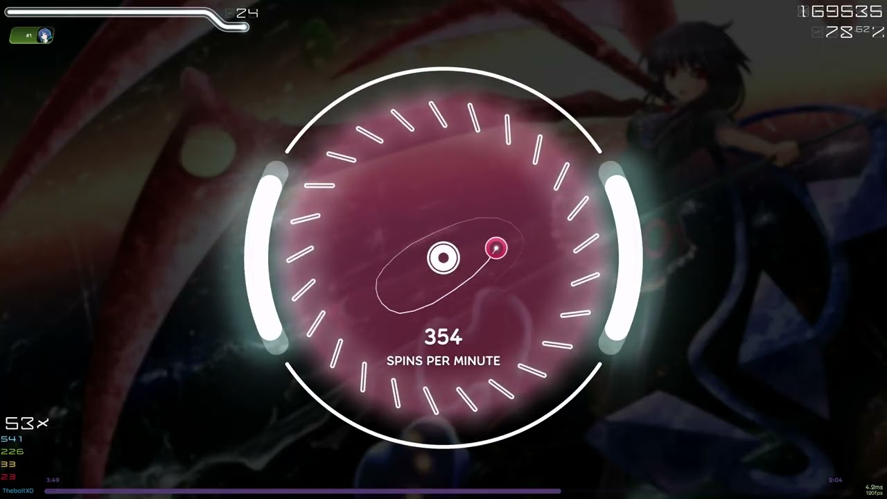 Galaxy collapse osu!