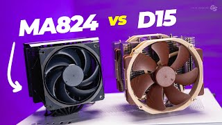 The KING of air coolers has been dethroned! | Cooler Master MA824 vs Noctua D15