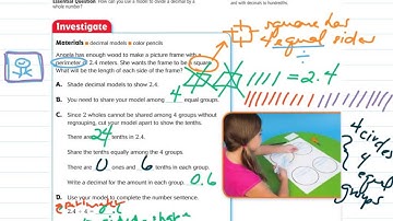Lesson 5.2 Investigate: Divide Decimals by Whole Numbers