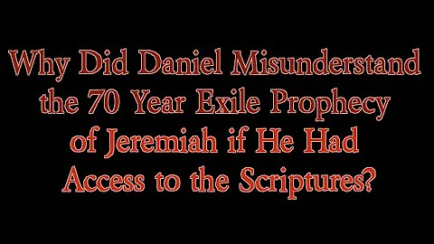 930 - Daniel vs Jeremiah and the 70 Weeks (SINGLE TOPIC) with Rabbi Tovia Singer