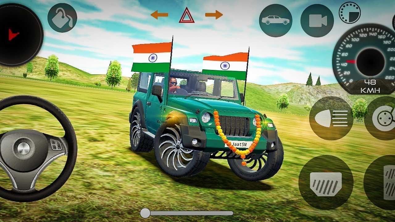 Modified Mahindra Thar😈Games:Indian Red Thar (Gadi Wala Games) Car Game Android Game - #2026