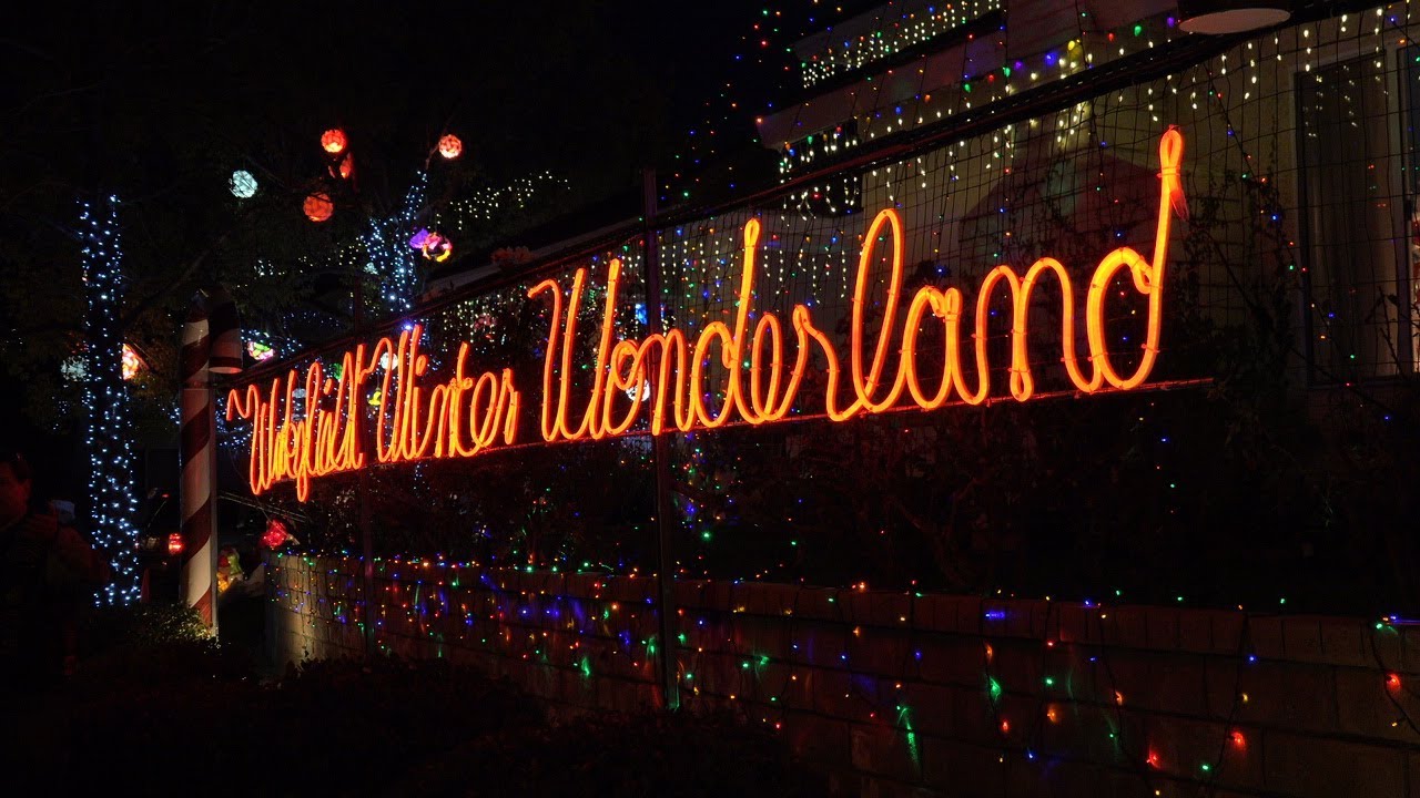 Part 1 Christmas Lights Wakefield Winter Wonderland YouTube
