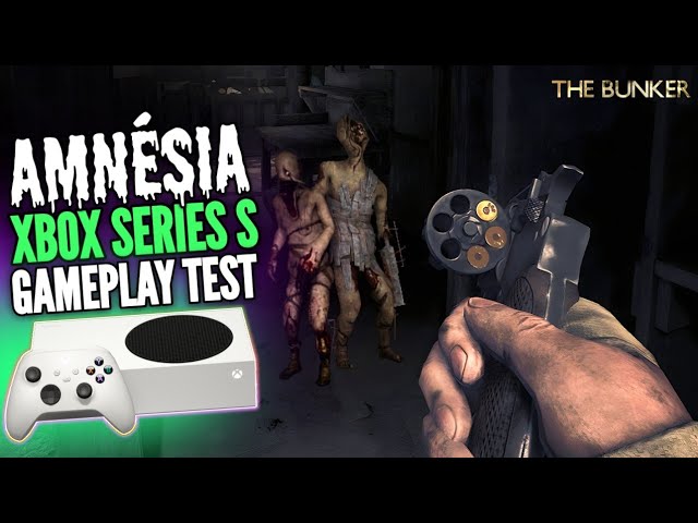 AMNÉSIA THE BUNKER XBOX SERIES S GAMEPLAY ESTA INCRIVÉL 