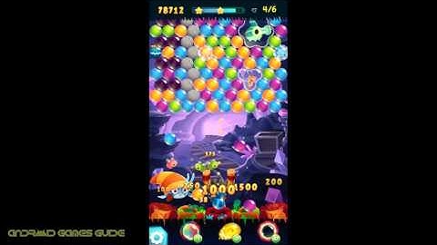 Angry Birds POP Bubble Shooter: Level 74: Walkthrough (3 STARS) HD