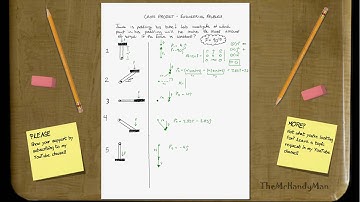 Vector Statics - Cross Product - Engineering Problem