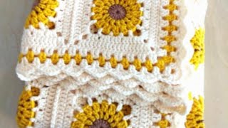 Beautiful crochet blanket pattern ? (Love knitting)