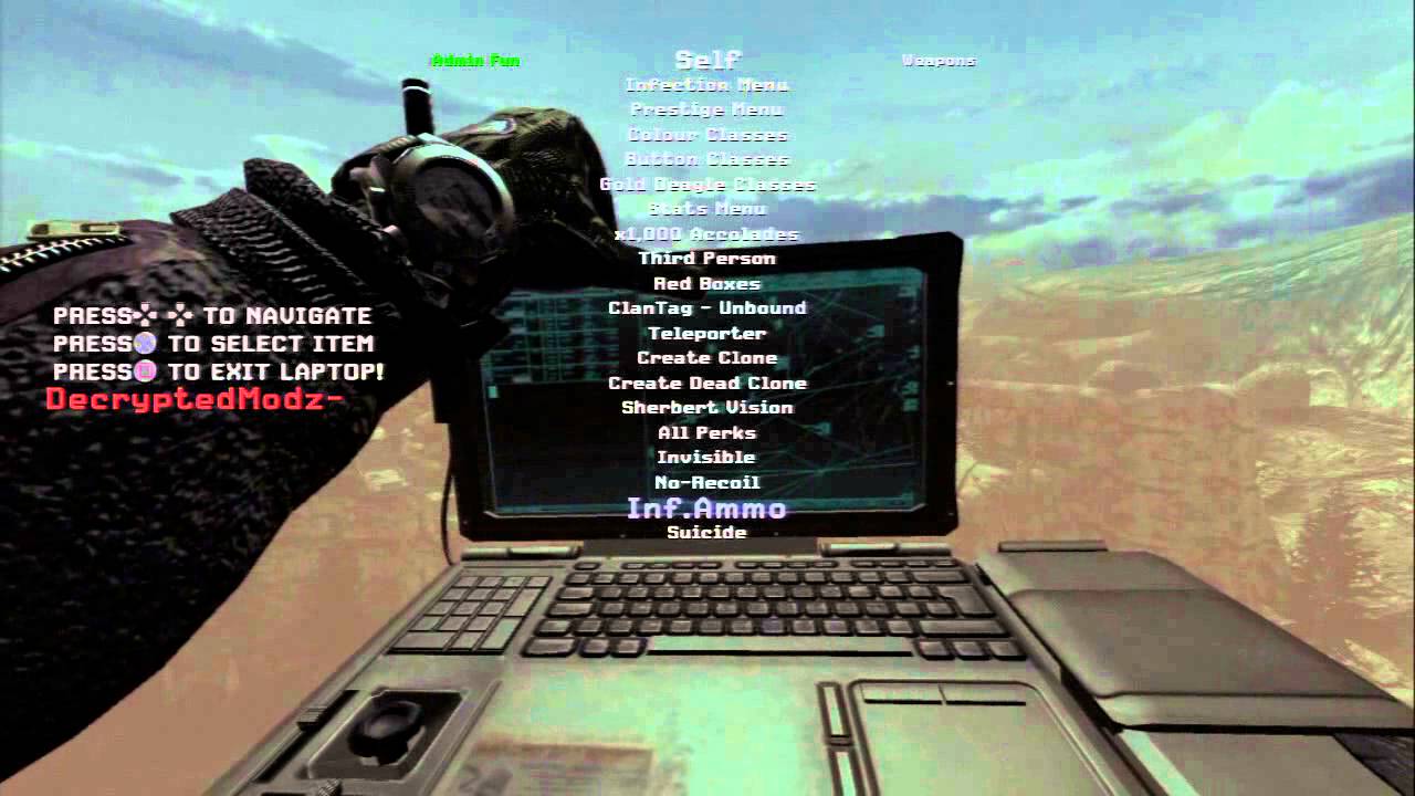 P|MT DecryptedModz- MW2 NEW V2 1.11 Patch