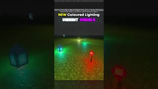 Minecraft Visuals Vibrant Update: NEW Coloured Lighting