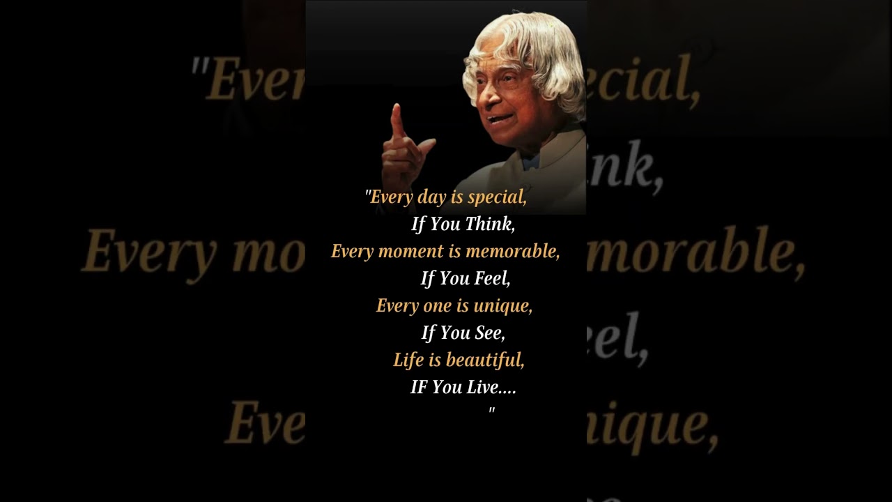 A.P.J. Abdul Kalam  Motivational Quotes 