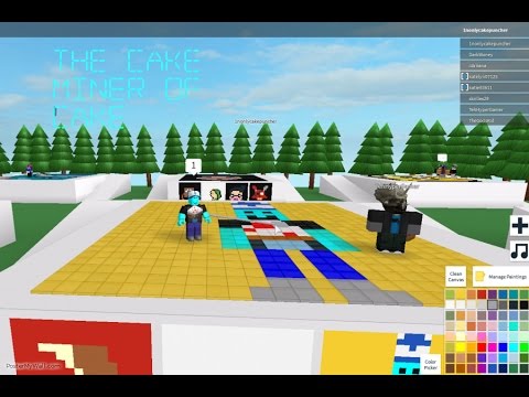 Roblox Pixle Art Creator Ep 1 Dippers Pine Tree And Me With Dipper