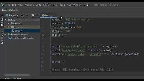 08 Concatenación de Strings y Texto Formateado
