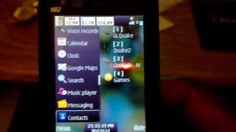 Nokia N82 Multitasking Performance