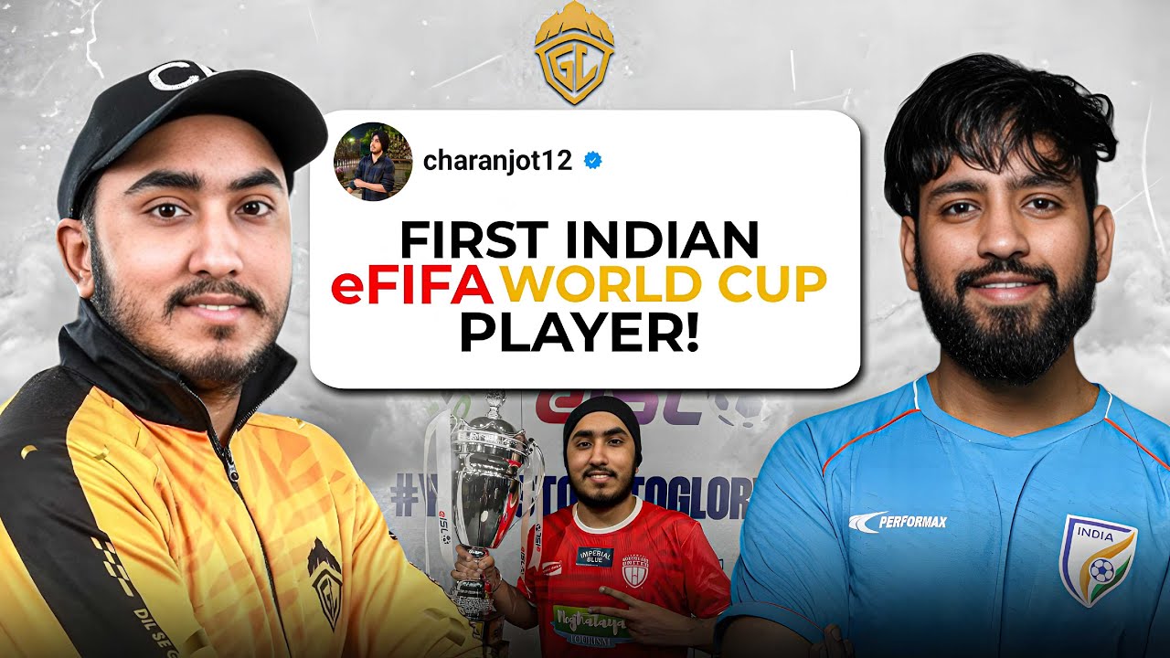 HOW TO BECOME A PROFESSIONAL E-FIFA PLAYER?- World Cup, Money Involved & Playing for India