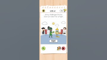 BrainTest 4 Tricky Friends Level 67 | Jenny Chalenge Doctor Warrys Robot 🤖 For A Fight #vigorgamerz