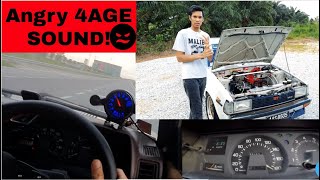4AGE 16V Twin Carburetor SOUND! Formula Atlantic Motor  [ENGLISH SUBTITLE]