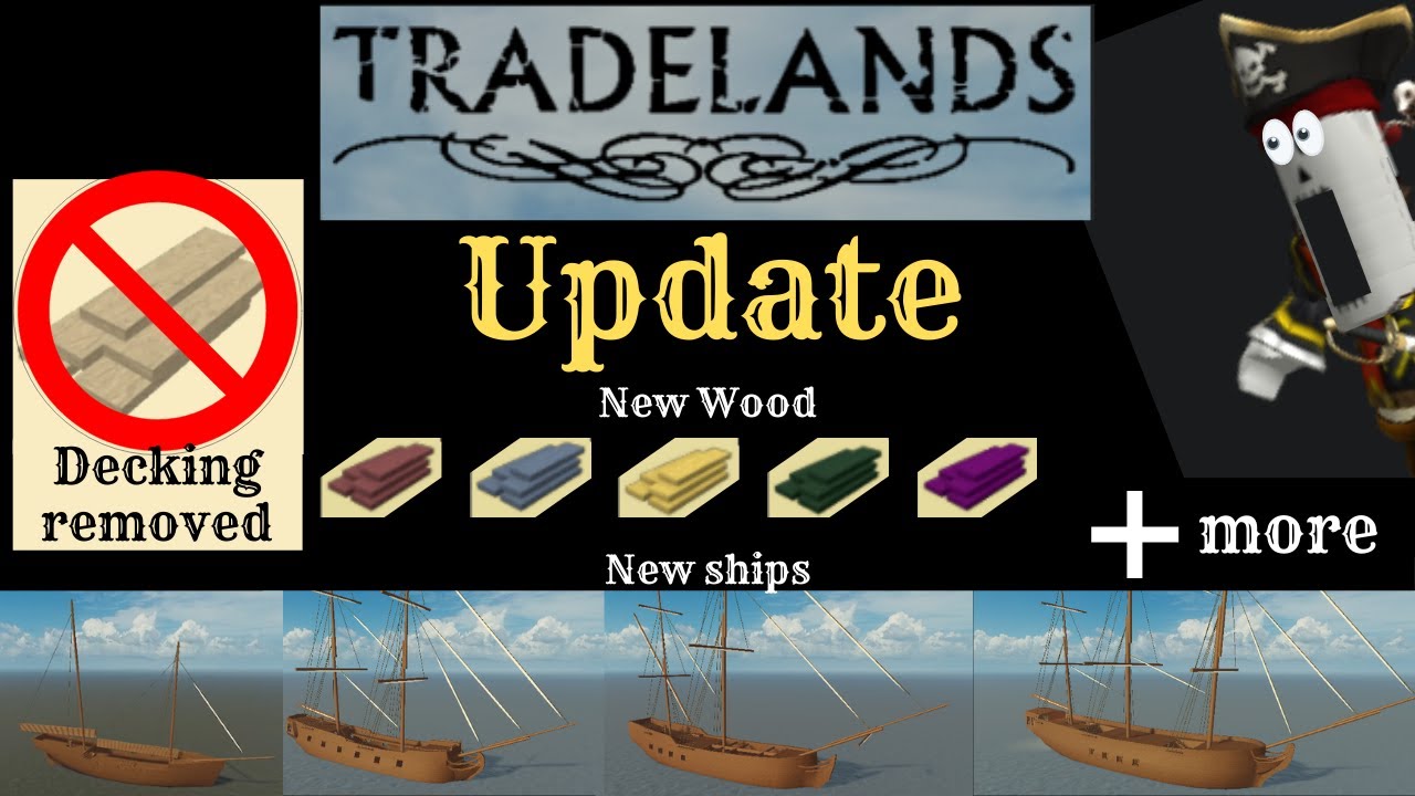 New Tradelands Update! Ships, Customisation, Crafting and More! YouTube