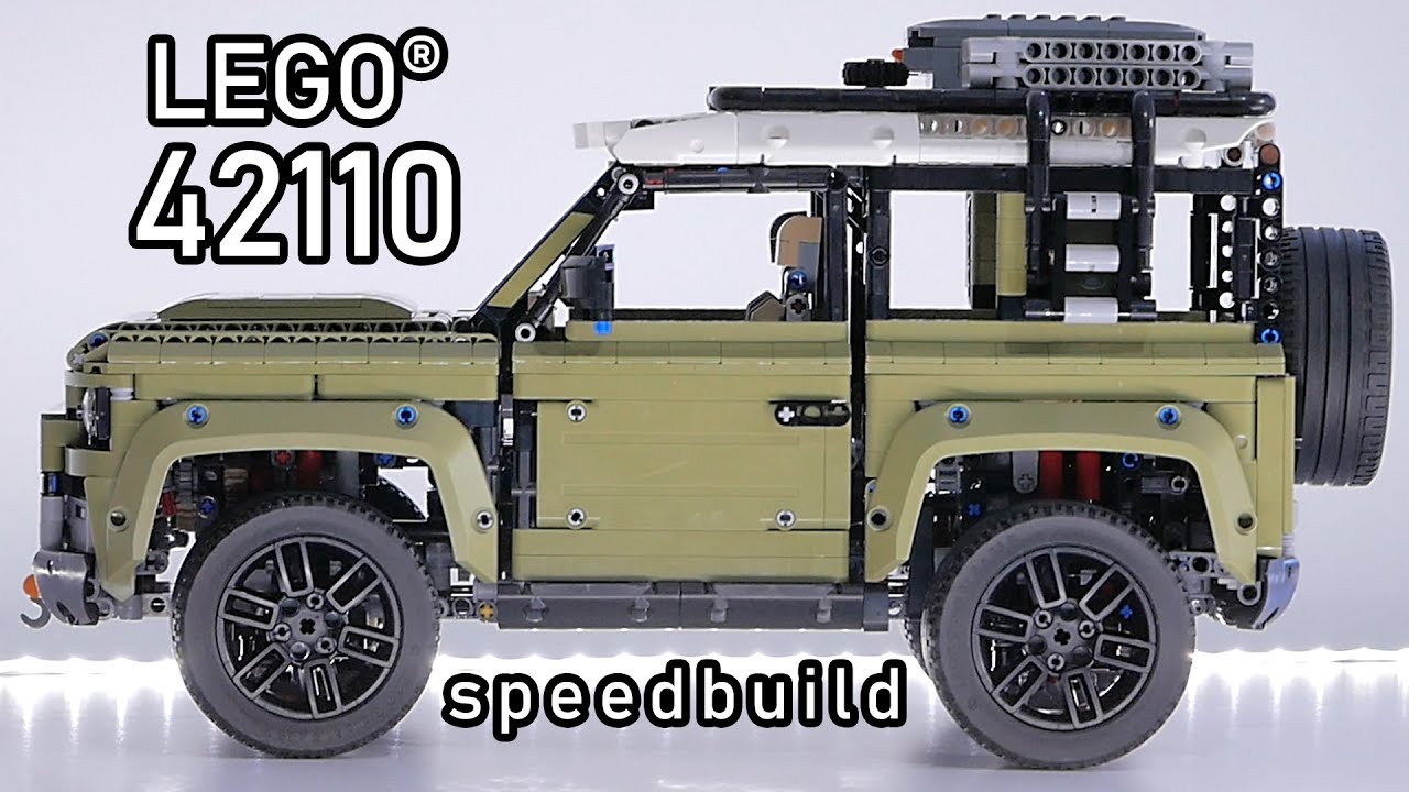 LEGO Technic 42110 Test | LEGO 42110 Land Rover Defender | Functionality 42110 LEGO - YouTube