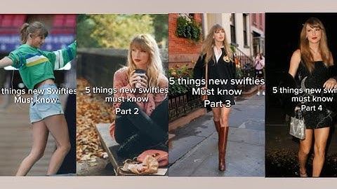 5 Things New Swifties Must Know Shorts ❤️