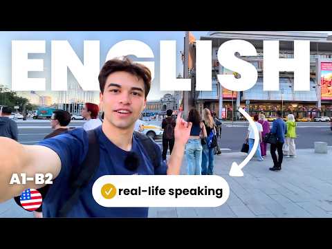 LEARN ENGLISH with This Vlog | Summer City Speaking Practice