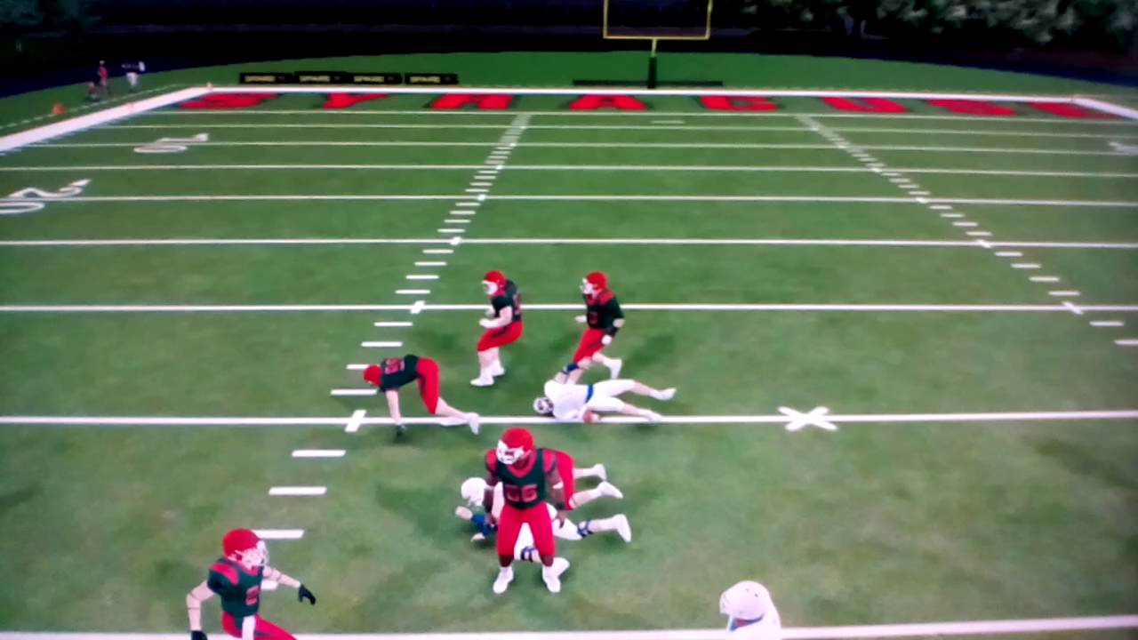 Hardest NCAA 14 hit ever!!!!!!!! YouTube