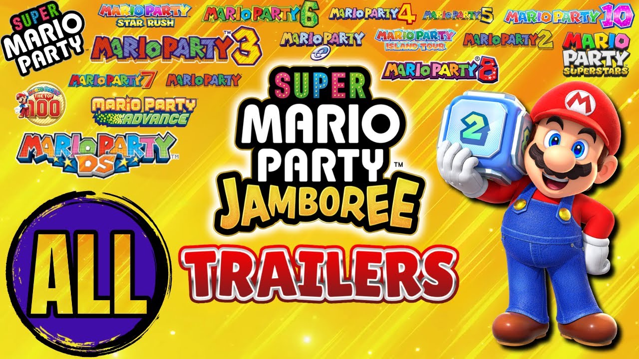Mario Party | Все трейлеры (1998-2024)