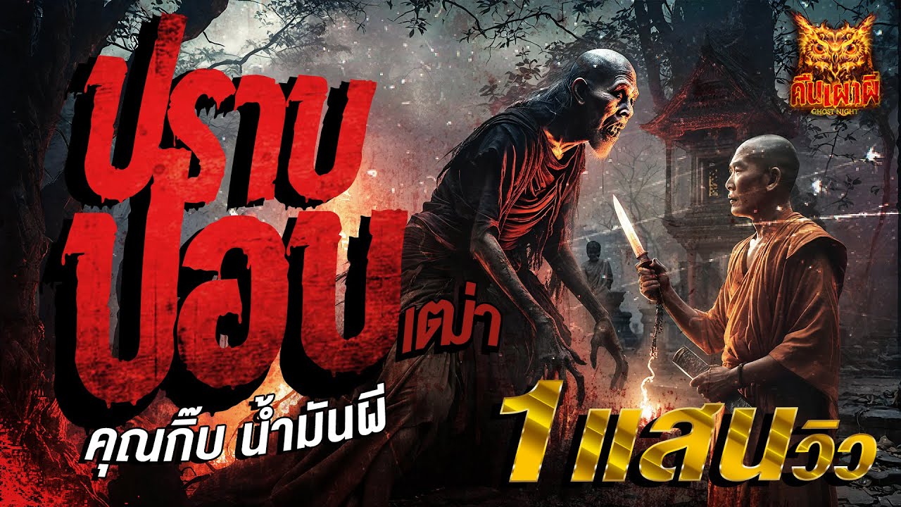 ปราบปอบเฒ่า  l คุณกิ๊บ น้ำมันผี l คืนเผาผี Ghost Night 16 ก.ค. 68#คืนเผาผี #ผี