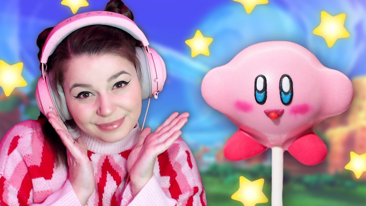 I Try Making Kirby Cake Pops!