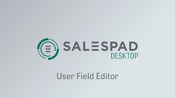 User Field Editor | SalesPad Desktop