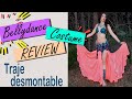 Bellydance costume review - Traje desmontable