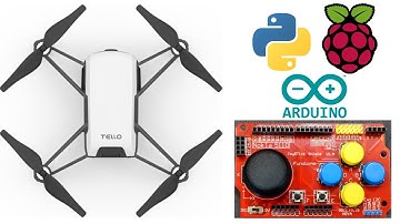 Dron controlado por Python, Raspberry Pi y Arduino Joystick Shield