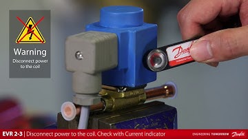 Danfoss EVR 2 and EVR 3 solenoid valve: How to service, repair, and clean
