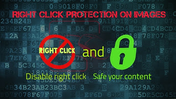JavaScript: Protect Content from Copied || Disable right Click and Block copy past