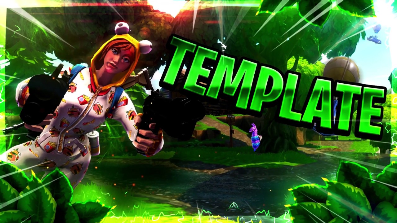 🌿fortnite Thumbnail Template 🌿 Kostenlos By Royalarts Youtube