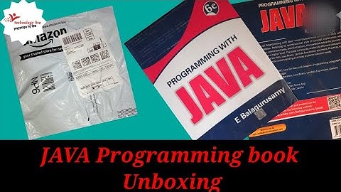 Unboxing of java book written by E BALGURUSSAMY. 6 edition .amazon unboxing. flipkart.engineering.