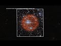 Supernova sparkles in deep space picture