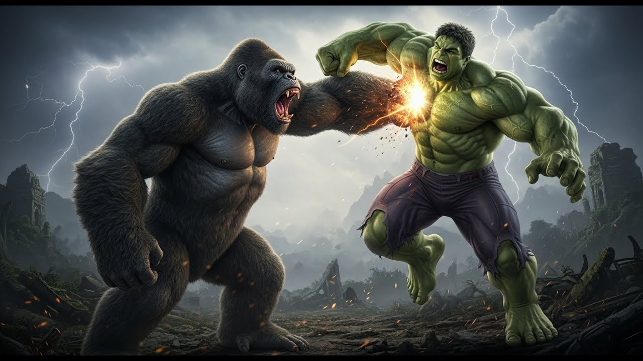 KING KONG vs HULK: The Ultimate Monster Clash - Can It REALLY Happen?