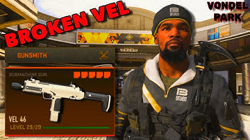 new *BROKEN* VEL 46 Class Setup on VONDEL PARK!  (Best MP7 Class Setup) - MW2