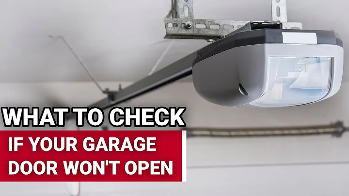 What To Check If Your Garage Door Won't Open - Ace Hardware