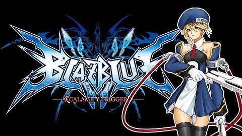 Noel Vermillion l BLAZBLUE Calamity Trigger [PSP] Gameplay (Arcade Mode)