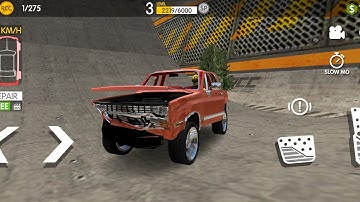 REAL CAR CRASH  | Real Car Crash Game Walkthrough | Realistic Graphics Game | BeamNG