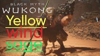 Black Myth Wukong Boss Yellow Wind Sage