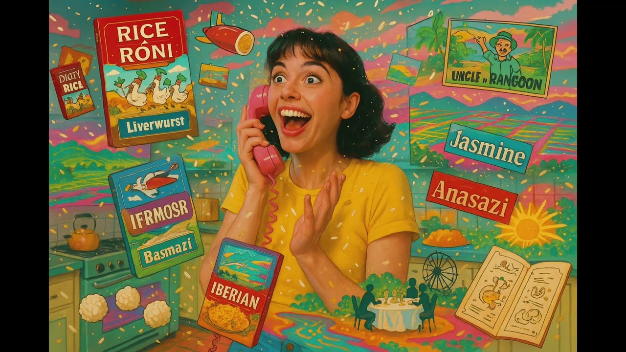 "Effin' Rice" by Violet Squares | Alternative Rock | AI Generated Cover Song