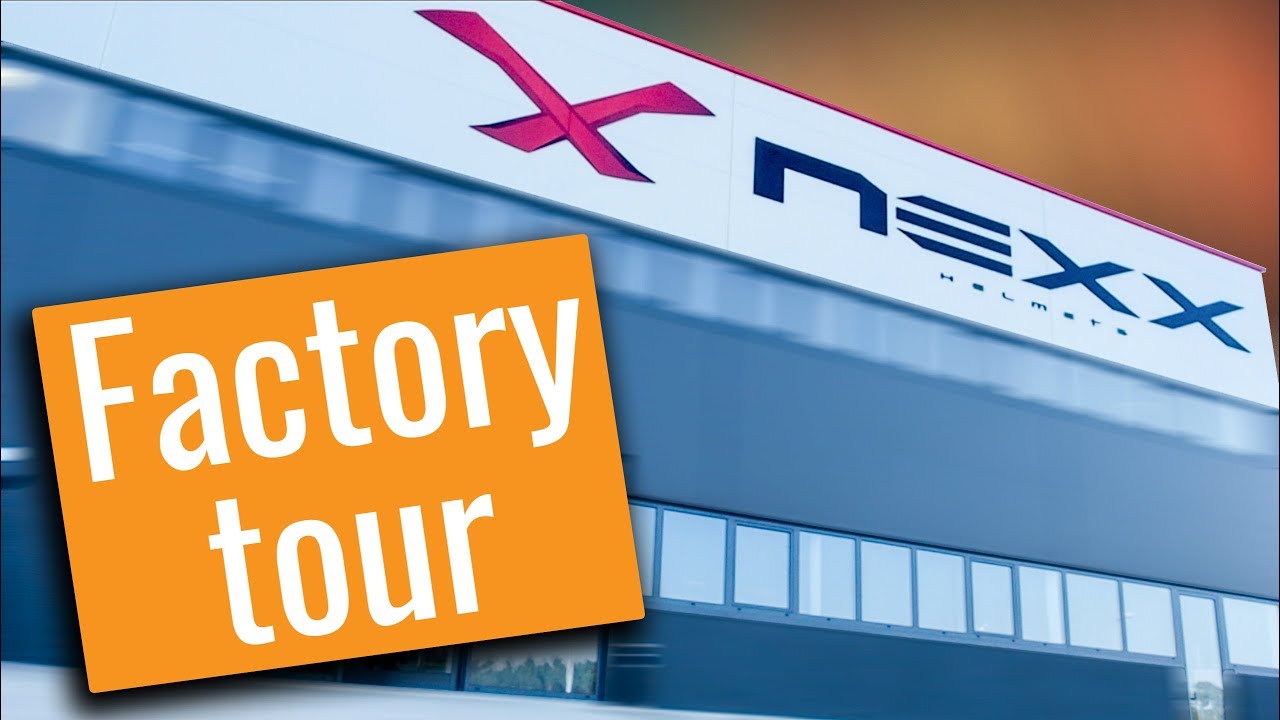 Motorcycle helmet factory - NEXX - YouTube