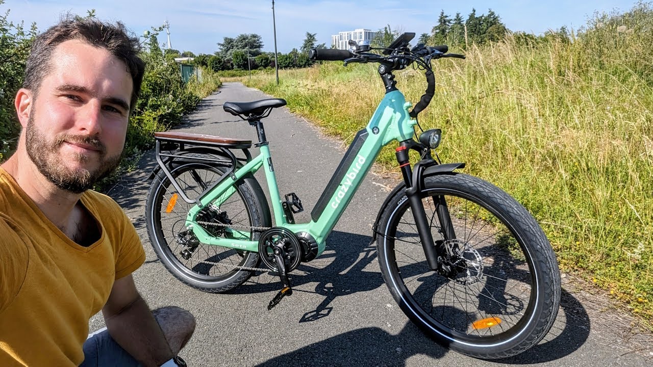 Crazybird-Seta Electric Bike for Adults 500W Motor Peak E-bike 48V