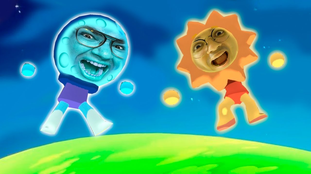 VIRAMOS SOL E LUA E BATALHAMOS NO MEIO DO ESPAÇO!!