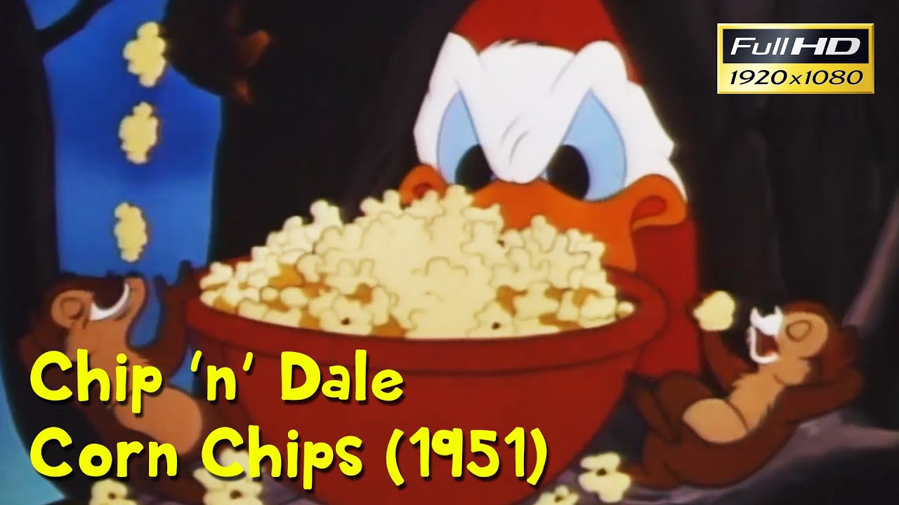 CHIP 'N' DALE CORN CHIPS (1951) FULL HD YouTube
