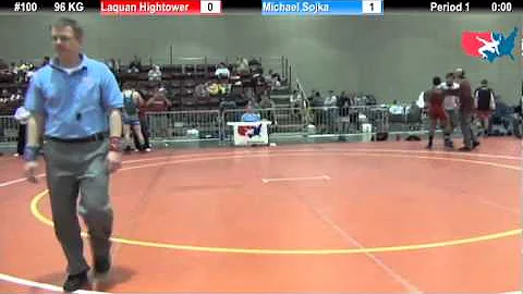 FILAJRGR: 96 KG: Laquan Hightower (PSC) vs. Michae...