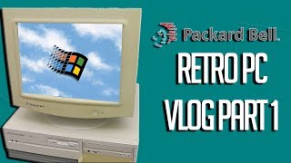 Retro PC Restore Vlog (Part 1) - Packard Bell PB4225CD