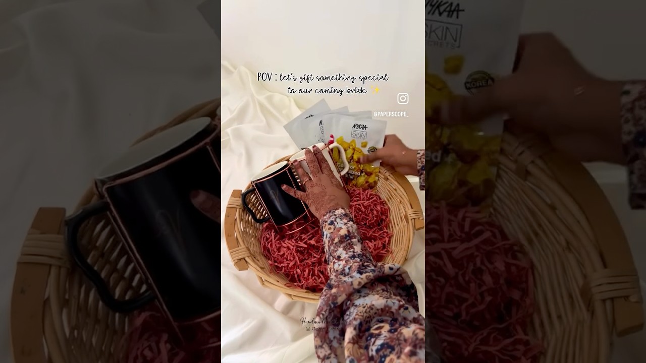 Let’s gift something special to our coming bride | Paperscope | Optomcouple