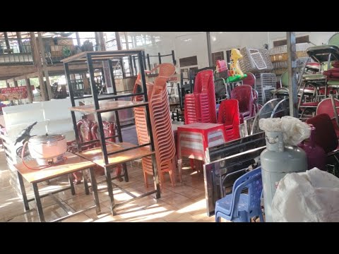 Video Bàn ghế cũ xe cafe bánh mì tủ lạnh máy lạnh giá thanh... - youtube